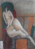 COOKE Kathleen 1908-1978,Coloured Nude No.I,1973,De Veres Art Auctions IE 2010-05-10