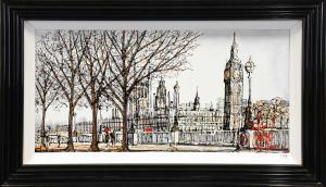 COOKE NIGEL 1960,View of Westminster with Big Ben,Tennant's GB 2022-01-08