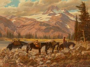 COOKE Roger 1921-2012,Deer Mountains,1990,Hindman US 2023-08-30
