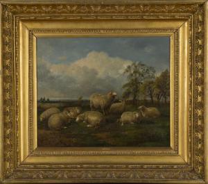 COOKE Stanley 1913,Sheep within a Landscape,Tooveys Auction GB 2017-03-22