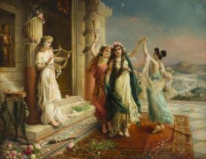 COOMANS Diana 1861-1952,At Cupid's Shrine,John Moran Auctioneers US 2019-10-13
