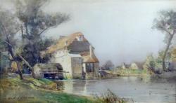 COOP Hubert 1872-1953,View of Houghton Mill,Cheffins GB 2009-06-03