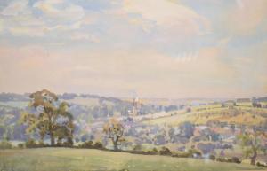 COOPER Alfred Egerton 1883-1974,a landscape,Charterhouse GB 2018-10-18