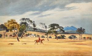COOPER Duncan Elphinstone 1814-1904,His Home Landscape,Leonard Joel AU 2015-03-24