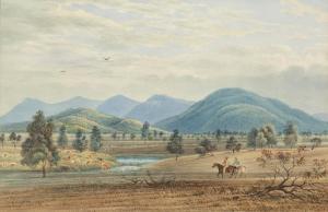 COOPER Duncan Elphinstone 1814-1904,Mount Cole and the Pyrenees, Victoria (,1871,Menzies Art Brands 2014-09-23