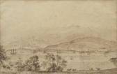 COOPER Duncan Elphinstone 1814-1904,Tasmanian Landscape,1851,Leonard Joel AU 2012-06-24
