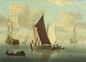 COOPER Elizabeth,Shipping off the Dutch coast; also a companion mar,1827,Bonhams 2007-11-18
