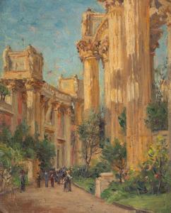 COOPER Emma Lambert 1860-1920,Palace of Fine Art, San Francisco,1915,Cottone US 2021-06-17