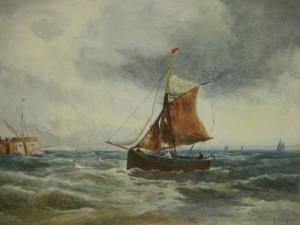 COOPER F.C 1900-1900,Fishing smacks running for home,Peter Francis GB 2010-07-20