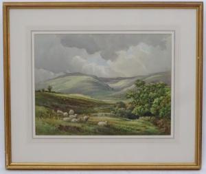 COOPER George 1780-1840,The Dales with sheep to foreground,Dickins GB 2019-11-08