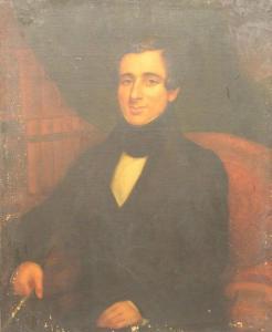 COOPER George Victor 1810-1878,portrait of John Ledard Vandervoort (1809 - 1891),Nadeau 2020-10-24