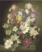 COOPER Gerald 1897-1975,Iris and clematis in a glass vase,Christie's GB 2006-11-22