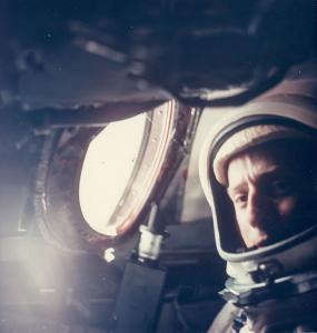 COOPER Gordon 1927-2004,In-flight portrait of astronaut Charles Conrad, Ge,1965,Dreweatts 2015-02-26