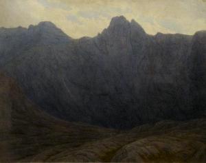 COOPER William Heaton 1903-1995,A mountain landscape,Halls GB 2012-02-22