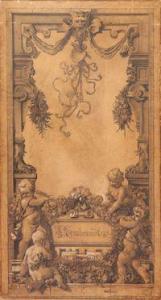 COPPEDE Mariano 1839-1920,Progetto di decorazione con putti e scritta Rembra,Gonnelli IT 2015-12-11