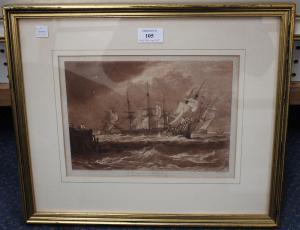 COPPERMAN TURNER Mildred 1906,Ships in a Breeze,1808,Tooveys Auction GB 2017-04-19