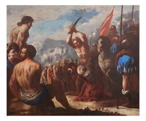 COPPOLA Carlo 1640-1660,Il martirio di San Paolo;  Il pagamento del tributo,Blindarte IT 2023-11-30
