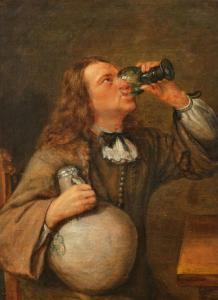 COQUES Gonzales 1618-1684,Allegory of taste,Galerie Koller CH 2024-03-22