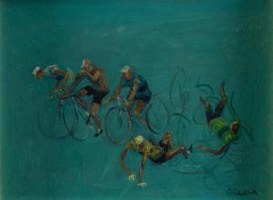 CORAZZA Corrado Nino 1897-1975,Ciclisti,Art International IT 2023-02-06