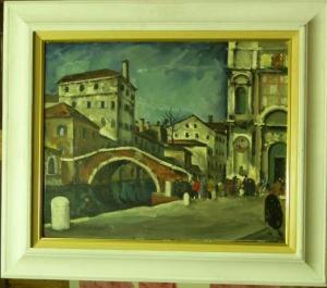 corbellini,Le pont Rialto à Venise,Millon & Associés FR 2012-01-27