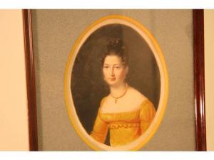 CORBET Édouard 1815,Portrait de femme à la robe jaune,1818,Meyzen FR 2007-06-23