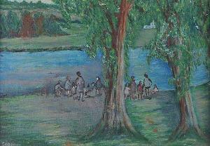 corbett Alice,CHILDREN BY THE RIVER,Ross's Auctioneers and values IE 2017-02-01