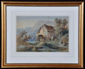 CORBETT Oliver J 1886-1947,A watermill in Langdale,1851,Anderson & Garland GB 2016-11-08