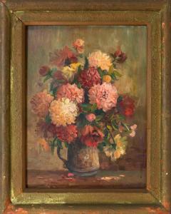 CORBETT Oliver J 1886-1947,Still life of a floral bouquet,Eldred's US 2024-02-16