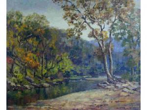 CORBETT Oliver J 1886-1947,Swan Creek Above Forsyth, Mo.,1951,Wickliff & Associates US 2008-04-19