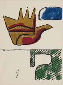 CORBUSIER LE 1887-1965,La main ouverte,1963,Christie's GB 2012-09-24