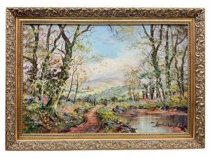 CORCORAN JOHN 1944,Hilly Landscape,David Duggleby Limited GB 2022-10-22