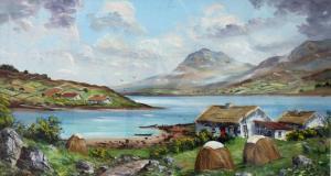 CORCORAN JOHN 1940,Irish Coastal Landscape,Mealy's IE 2014-07-15