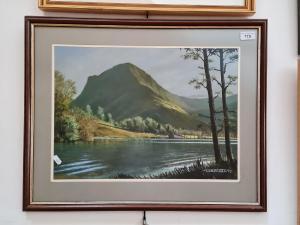 CORCORAN JOHN 1944,Lake District scene,20th century,Warren & Wignall GB 2022-08-10