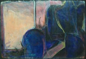 CORDELL Mona Jones,two abstract nude figures,Matthew's Gallery US 2013-06-25