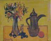 CORDERO Horacio Sosa 1879-1950,Nature morte au bouquet de fleurs et ,Millon - Cornette de Saint Cyr 2010-01-25