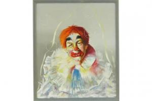 CORDERO Horacio Sosa 1879-1950,Portrait of a clown,1975,Burstow and Hewett GB 2015-04-29