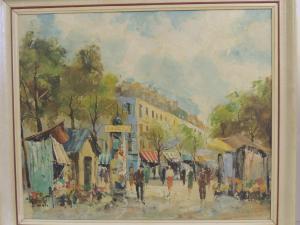 CORDET JEAN 1910,Paris Street Scene,Tamlyn & Son GB 2015-07-28
