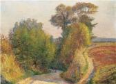 CORDEY Frederic Samuel 1854-1911,Un paysage au soleil couchant,Christie's GB 2002-12-05