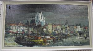 CORLETT Peter 1944,Harbour Town,Tooveys Auction GB 2016-08-10