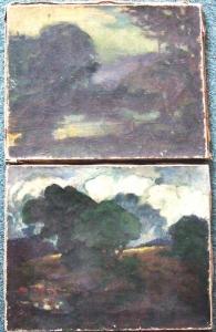 CORLIN Gustave Auguste 1875-1970,Paire de paysages,Tajan FR 2007-07-10