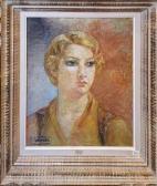 CORMIER Fernande 1888-1964,Jeune femme blonde en buste,Rossini FR 2021-10-27