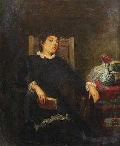 CORNÉLIUS Marie Lucie 1850-1915,LADY IN HER BOUDOIR,Potomack US 2018-01-27