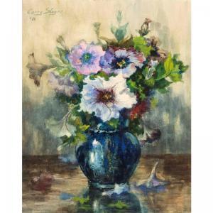 CORNELIE JOSEPHINE WILHELMINA SLAGER 1883-1927,A FLOWER STILL LIFE,1916,Sotheby's GB 2006-10-17