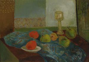 CORNELIS Andrea 1914-2006,Still life with fruits and a rummer,1941,Glerum NL 2009-12-02