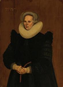 CORNELIS IN T WOUDT Jan 1530-1615,Portrait of a Lady,Palais Dorotheum AT 2017-04-25