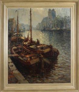 CORNELIS TERLOUW 1890-1948,Port face,Twents Veilinghuis NL 2017-04-14