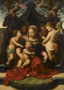 CORNELIUS VAN CLEVE 1520-1567,Madonna with Child,Palais Dorotheum AT 2013-04-17