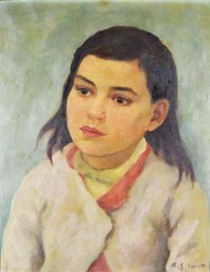 CORNET RAMON GOMEZ 1898-1964,AMADA,1944,Galeria Arroyo AR 2022-09-08
