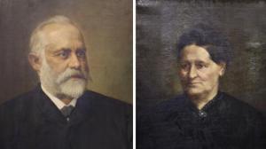 CORNICELIUS Georg 1825-1898,Portrettenpaar,Venduehuis NL 2021-07-04
