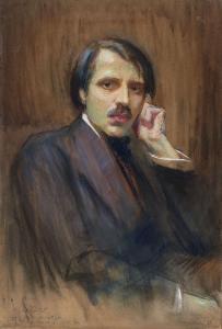 CORNILLIER Pierre Emile 1862-1946,Portrait d'Alfred Cortot,1911,Christie's GB 2019-10-07